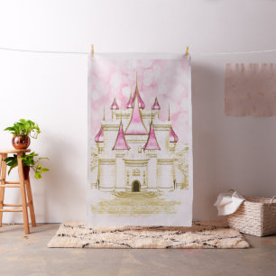 Pink Gold Princess Photo Booth Photo Backdrop