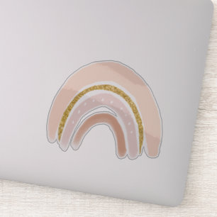 Pink & Gold Rainbow Elegant Boho