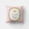 Pink Gold Royal Princess Crown Nursery Decoration