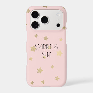 Pink Gold Stars