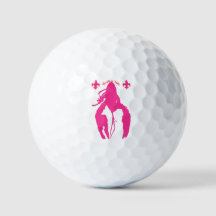 Pink Golf Ball