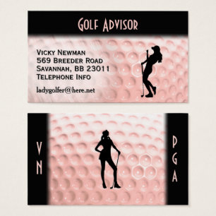 Pink Golf Ball Sports Double Side