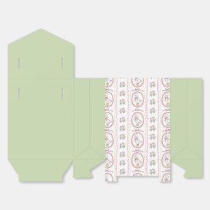 Pink Goose Baby Shower Favor Box   Tent Style