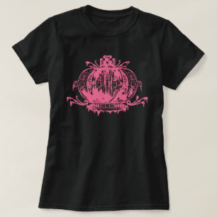Pink Gothic Decayed Crown T-Shirt