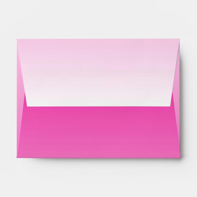 Pink Gradient Envelope (Back (Top Flap))