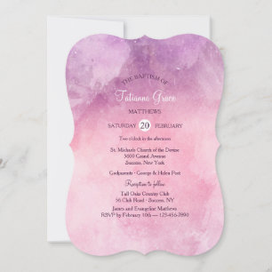 Pink Gradient Invitation
