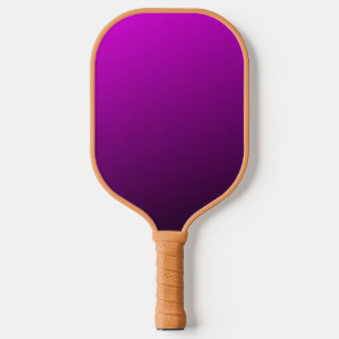 Pink gradient ombre pickleball paddle