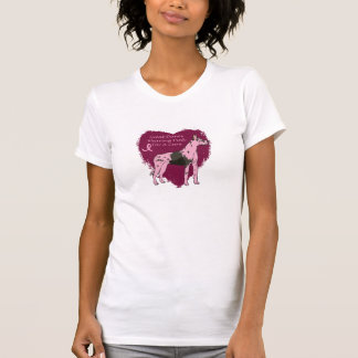 pink great dane T-Shirt