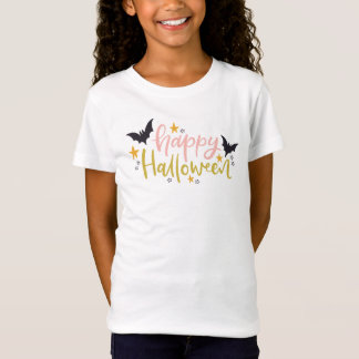 Pink & Green Halloween Kids T-Shirt