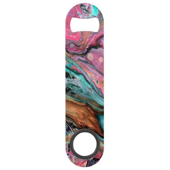 Pink & Green marble personalised (Front)