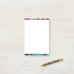 Pink & Green marble Post-it Notes