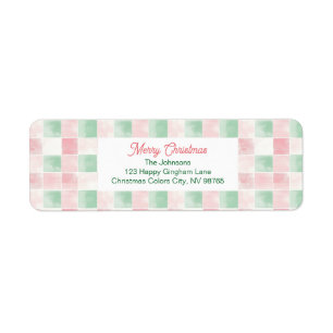 Pink Green Retro Pattern Christmas