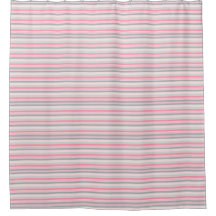 Pink Grey and Light Green Stripe