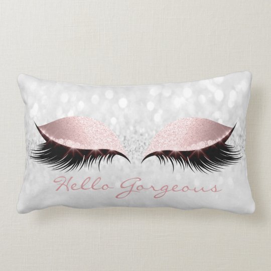 hello gorgeous throw pillow