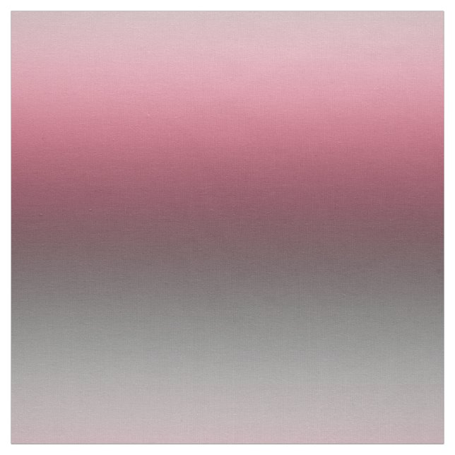 Pink Grey Gradient Ombre Colored Fabric (Swatch)