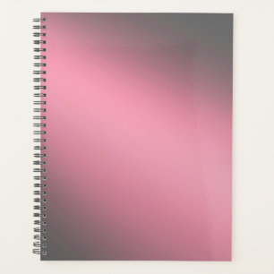 Pink Grey moonlight ombre effect Planner