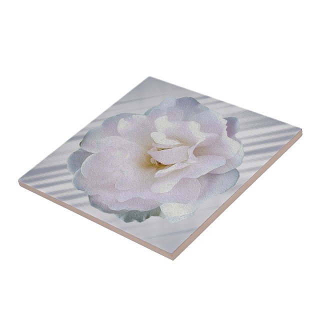 Pink grey rose tile (Side)