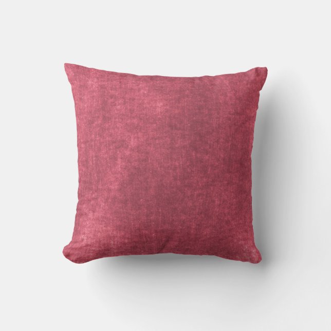 Pink grey stone decorative pillow (Front)