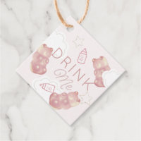 Pink Gummy Bear Cloud Star Drink Me