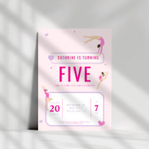 Pink Gymnastics Birthday party 