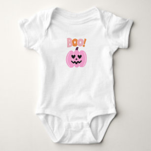 Pink Halloween Baby Bodysuit