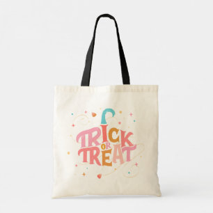 Pink Halloween Budget Tote Bag