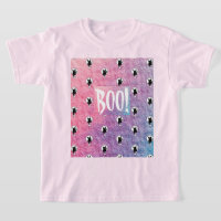 Pink Halloween Kid's T-Shirt by Poet Adiela Akoo