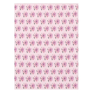 Pink Halloween Tablecloth