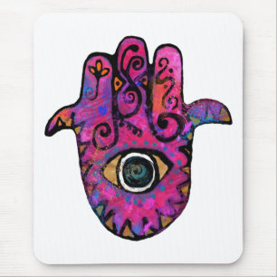 **PINK HAMSA** MOUSE MAT