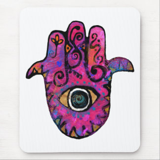 **PINK HAMSA** MOUSE MAT