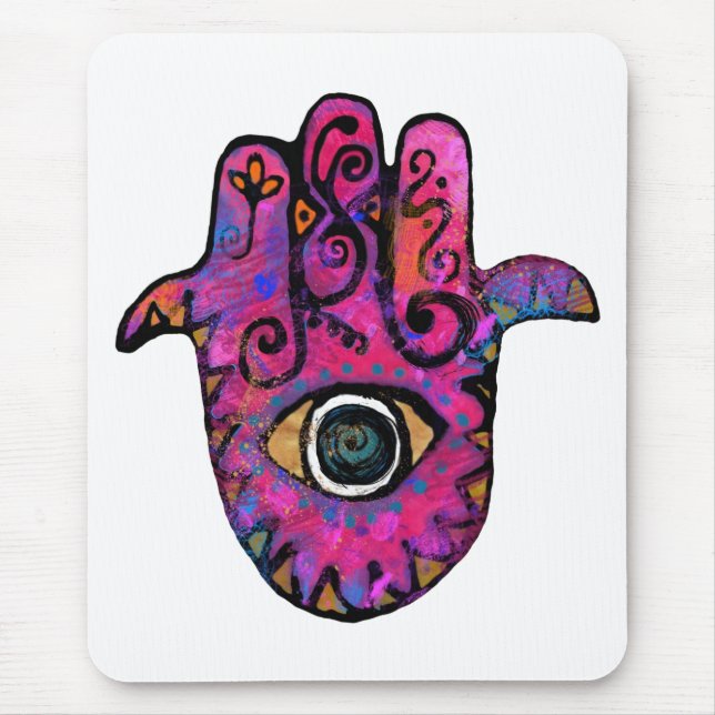 **PINK HAMSA** MOUSE MAT (Front)