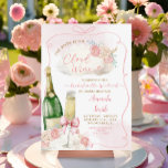 Pink Handdrawn Cloud Wine Bachelorette Itinerary Invitation<br><div class="desc">Pink Handdrawn Cloud Wine Bachelorette Itinerary Invitation</div>
