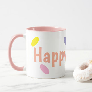 Pink Happy Bunny Mug