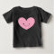 Pink Happy Heart Graphic T-Shirt