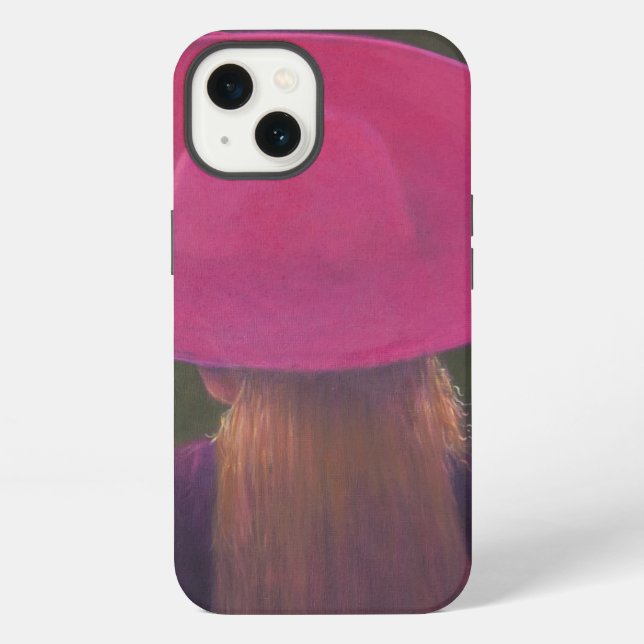 Pink Hat 2014 iPhone Case (Back)