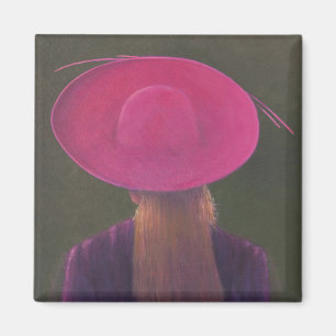 Pink Hat 2014 Magnet