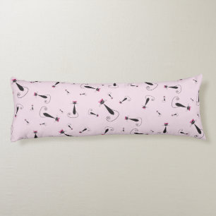 Pink Hat Kitty Cat Body Cushion