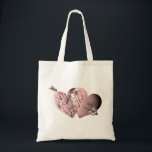 Pink "Have a Happy Valentine's Day" Hearts &Arrows Tote Bag<br><div class="desc">I've been wanting to artfully say "Have a happy Valentine's day" on products and I thought this hand written gradient pink and grey font with my hearts and arrows make an interesting design on these lovely Zazzle totes,  for a unique and fun Valentine!</div>