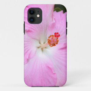 Pink Hawaii Tropical Hibiscus iPhone 11 Case