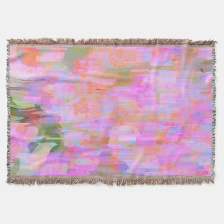 Pink Haze Throw Blanket