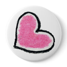 PINK HEART button