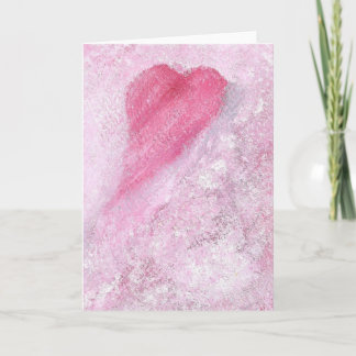 Pink Heart Card C30