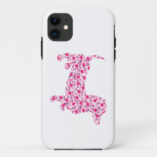 Pink Heart Doxies iPhone 11 Case