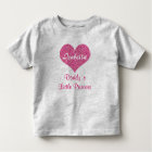 Pink Heart Little Princess Personalised Baby Name