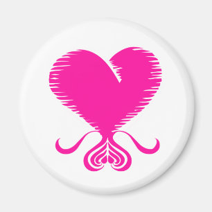 Pink Heart Magnet