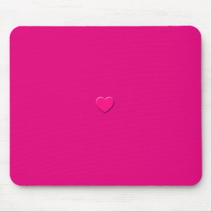 Pink Heart Mausepad Mouse Mat