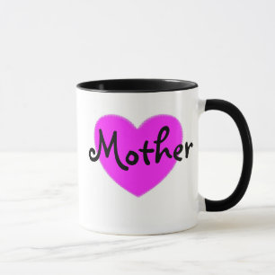 Pink Heart Mother Mug