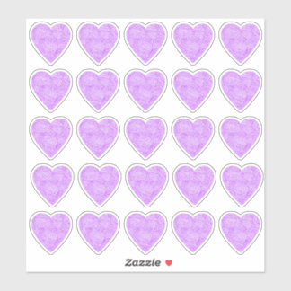 Pink Heart Stickers