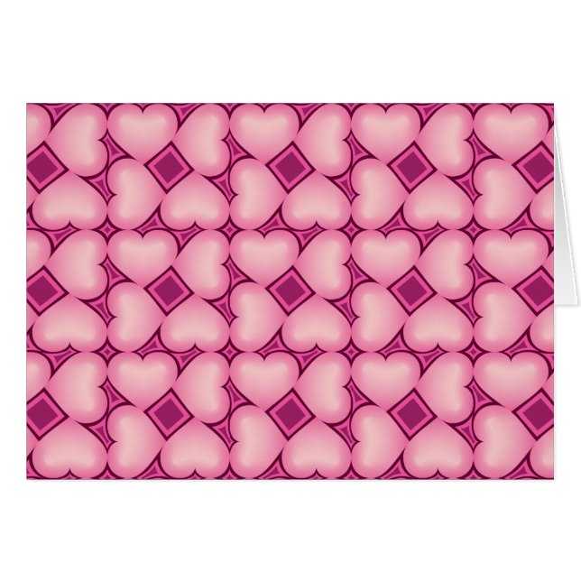 Pink Hearts (Front Horizontal)