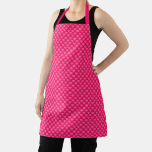 Pink Hearts Apron